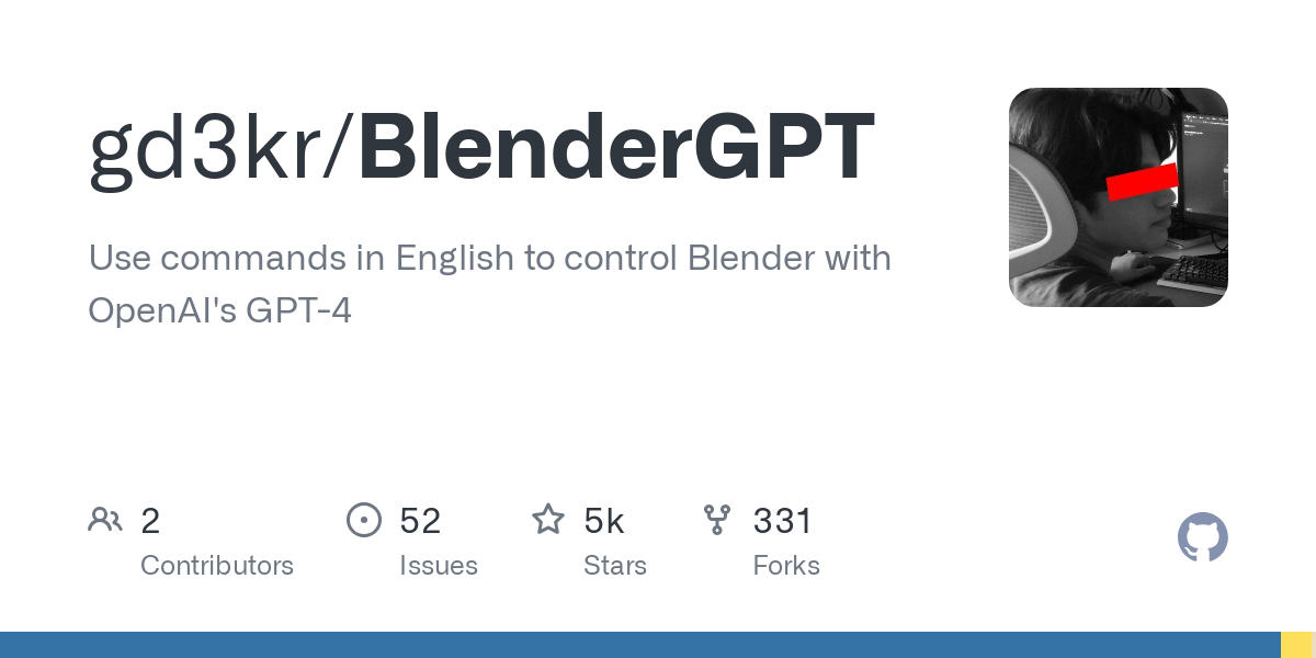 BlenderGPT