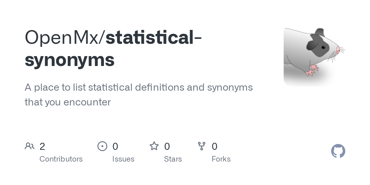 statistical synonyms