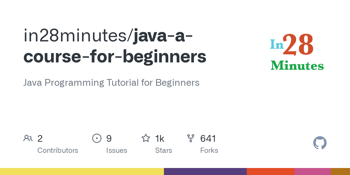 java a course for beginners