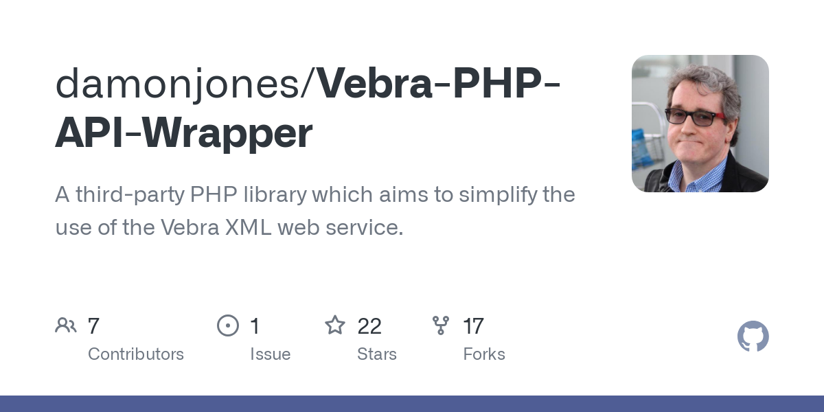 Vebra PHP API Wrapper