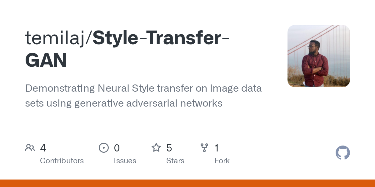 Style Transfer GAN