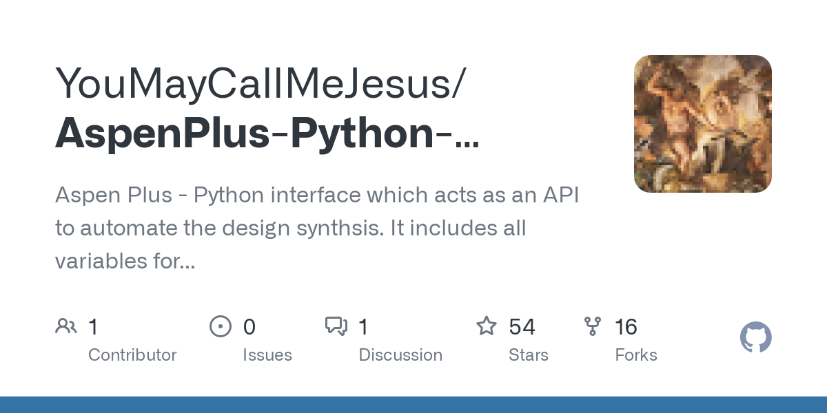 AspenPlus Python Interface