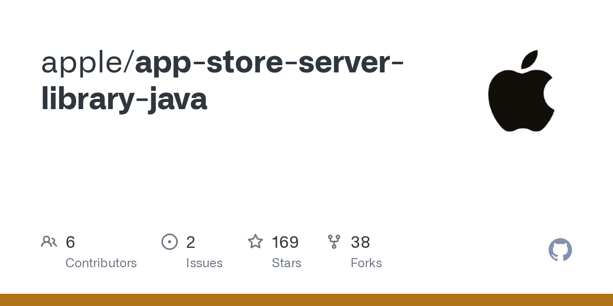 app store server library java