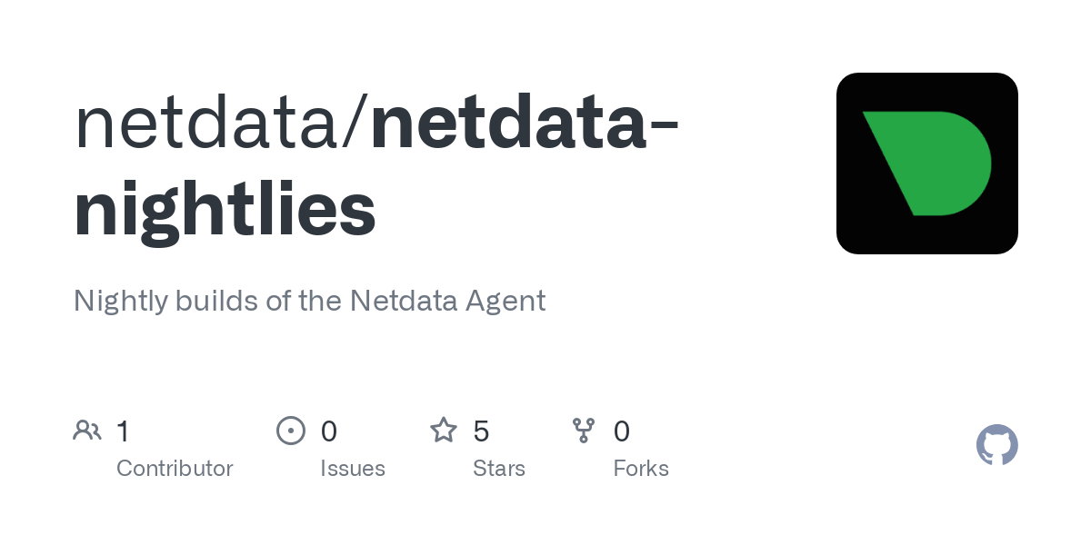 netdata nightlies