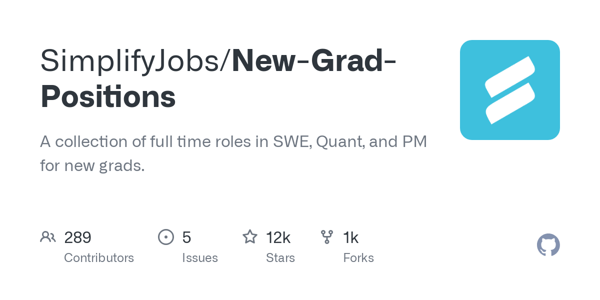 New Grad Positions