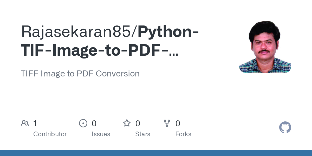 Python TIF Image to PDF Conversion