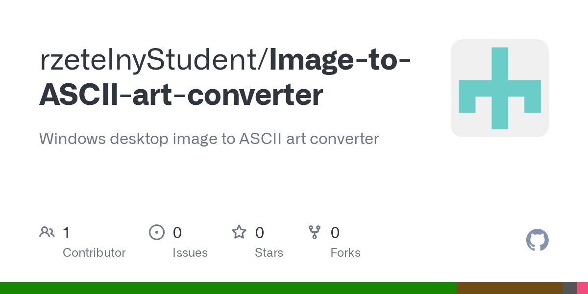 Image to ASCII art converter