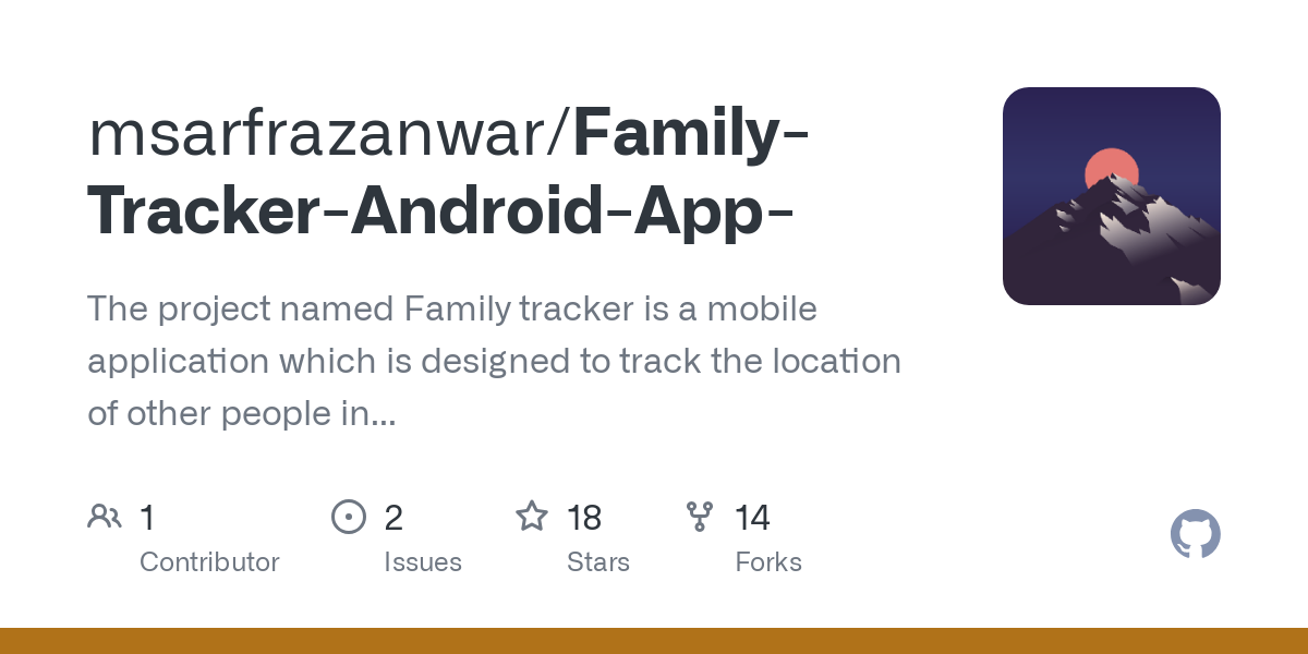 Family Tracker Android App