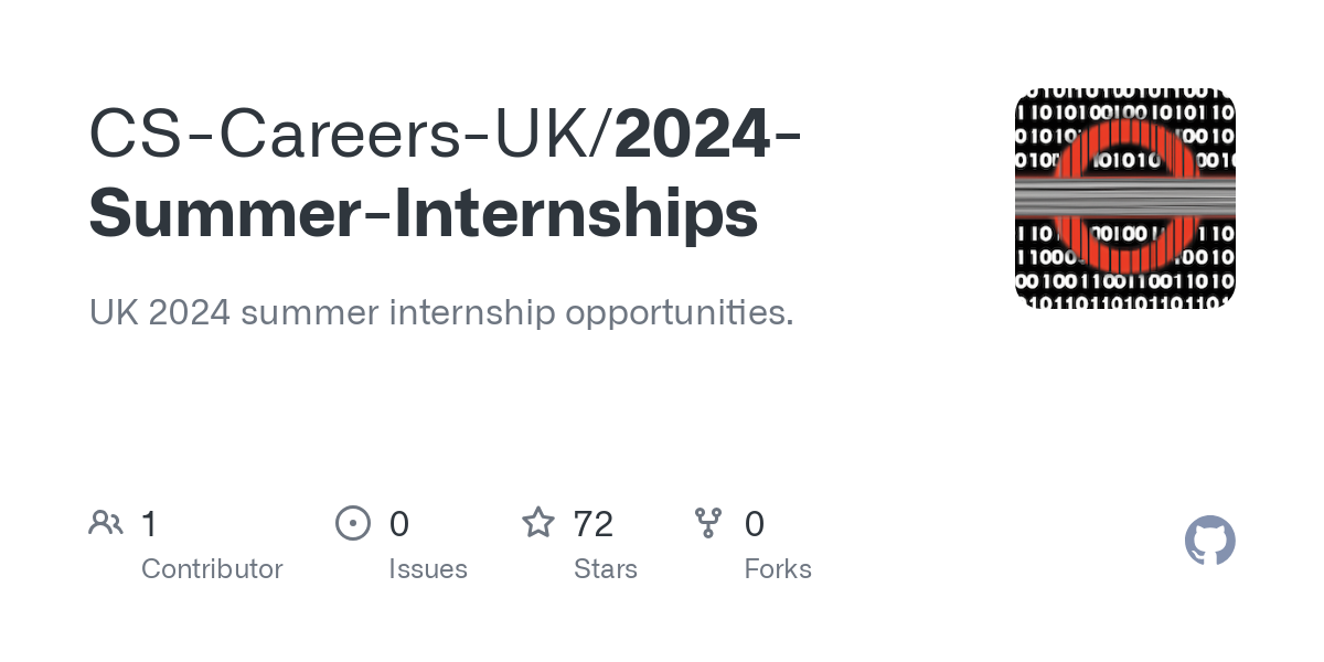 2024 Summer Internships