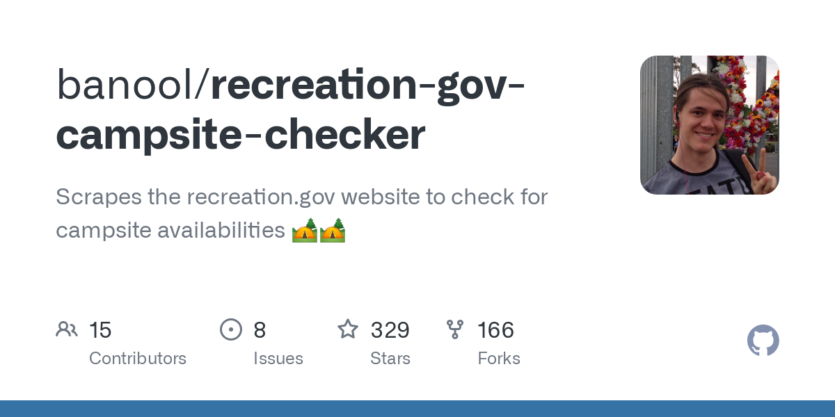 recreation gov campsite checker