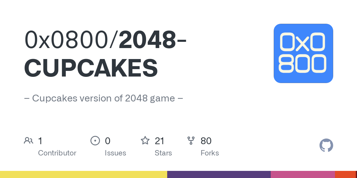 2048 CUPCAKES