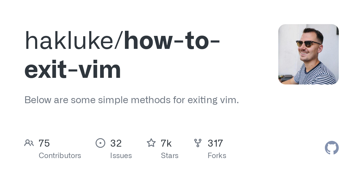 how to exit vim