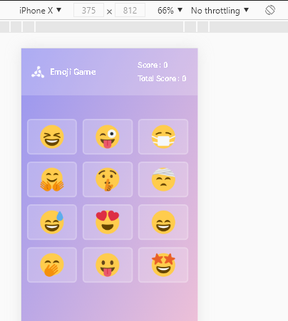 emoji game react 15