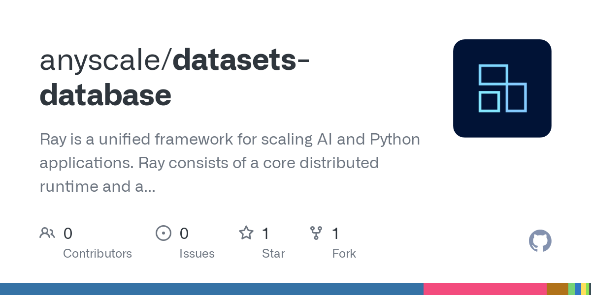 datasets database