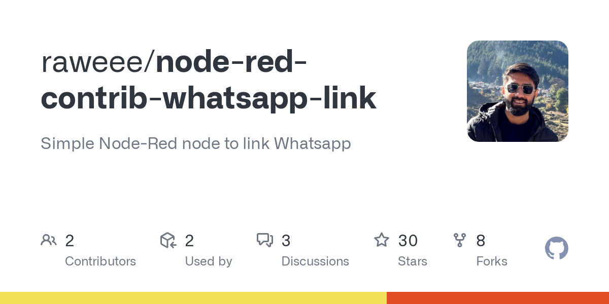 node red contrib whatsapp link