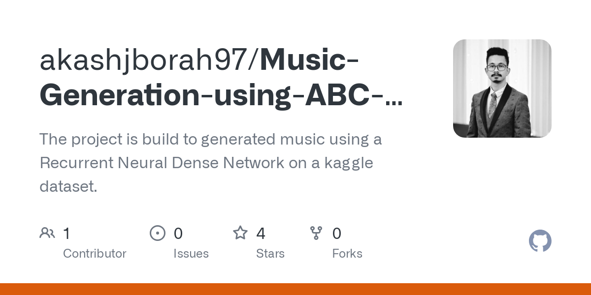 Music Generation using ABC notation