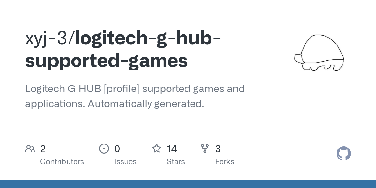 logitech g hub supported games