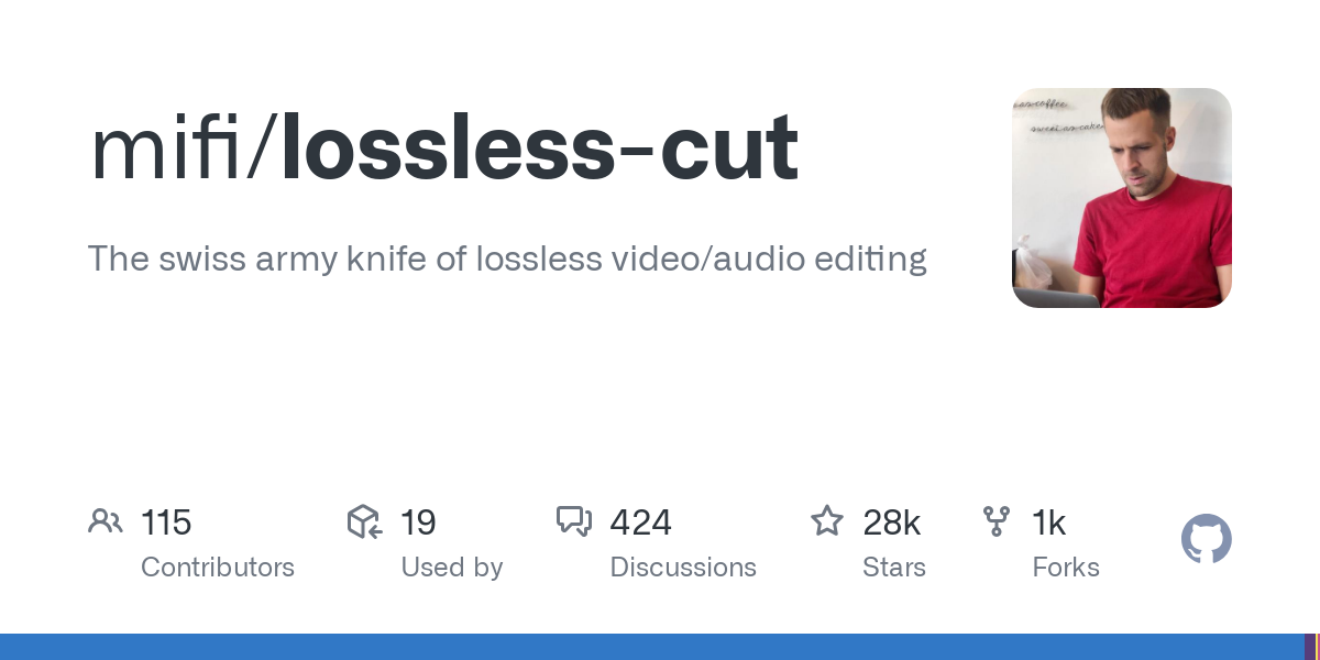 lossless cut