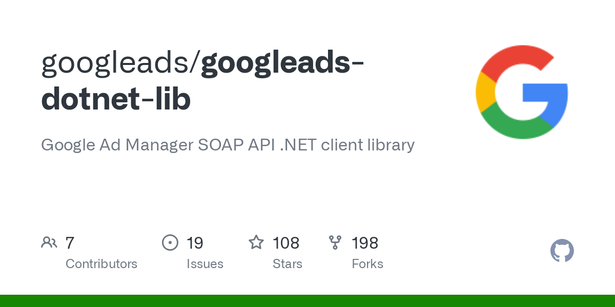 googleads dotnet lib