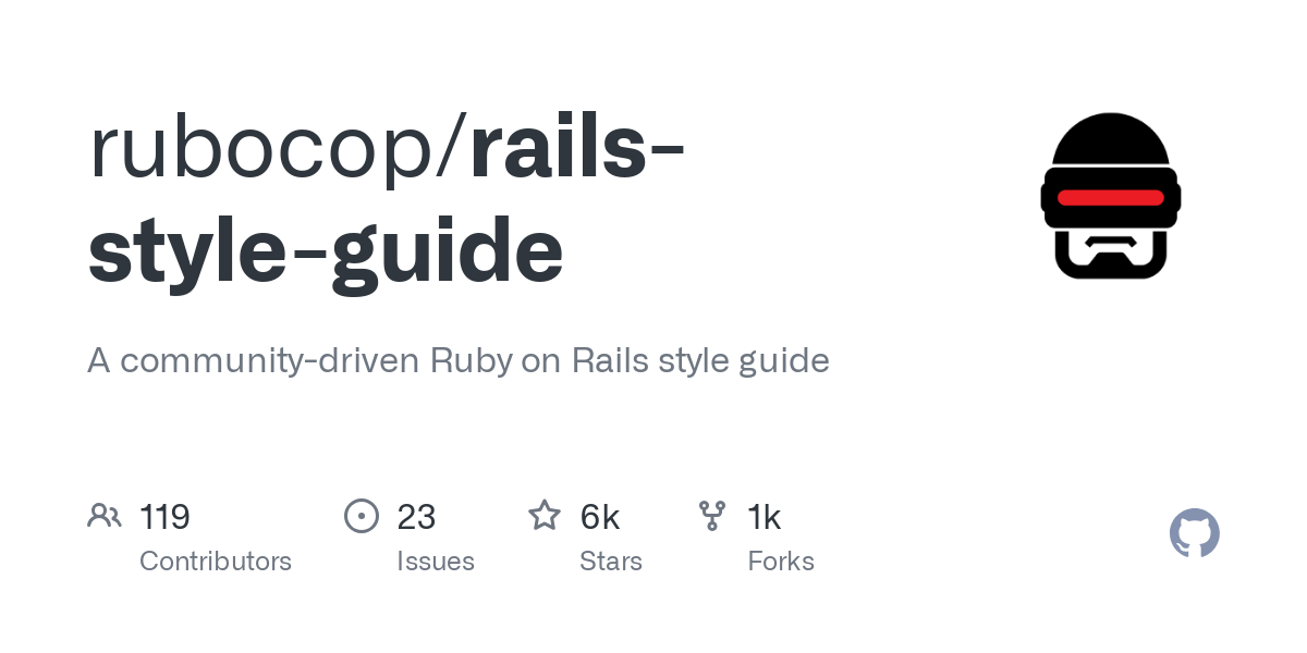 rails style guide