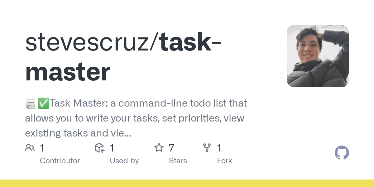 task master