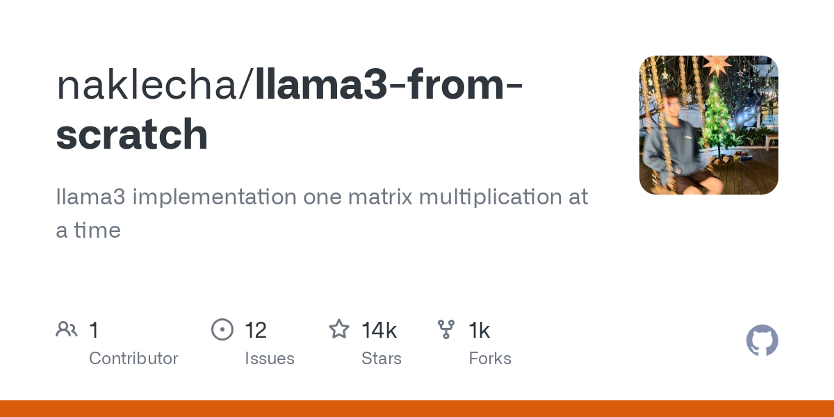 llama3 from scratch