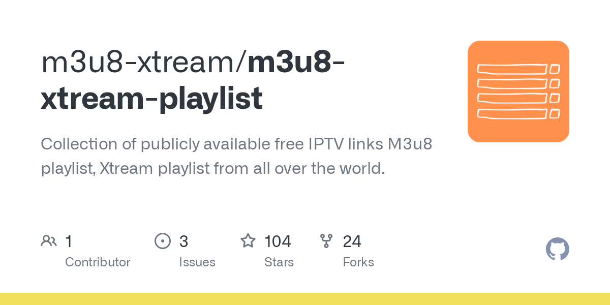 m3u8 xtream playlist