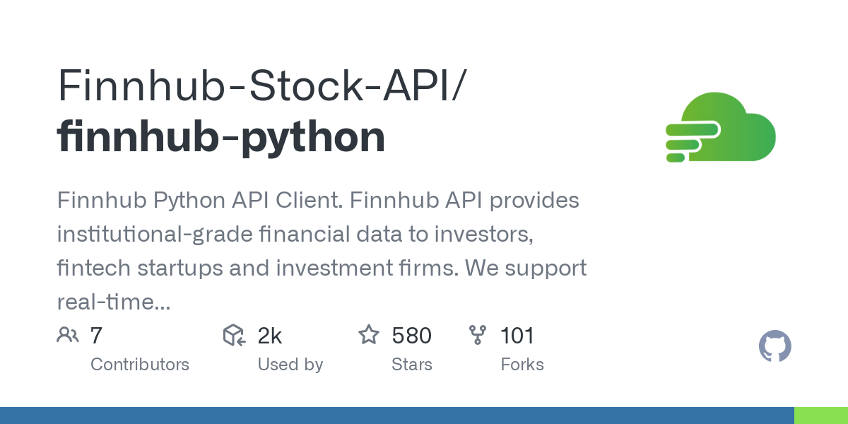 finnhub python