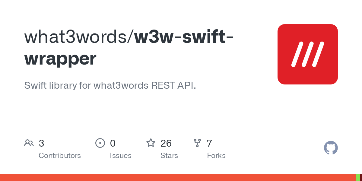 w3w swift wrapper