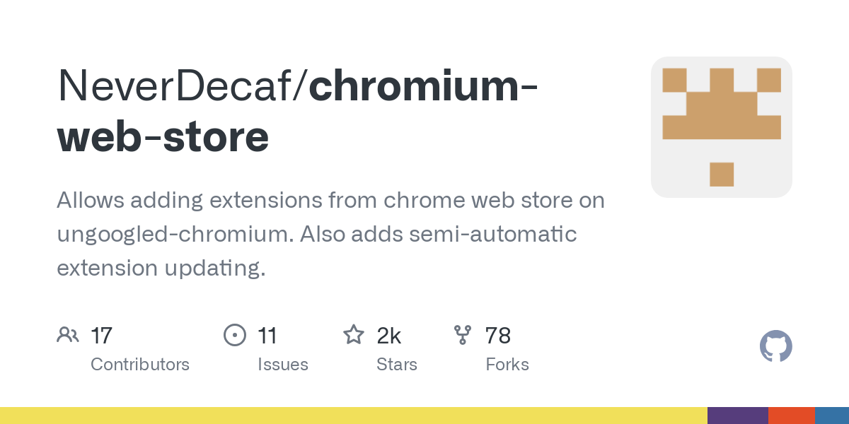 chromium web store