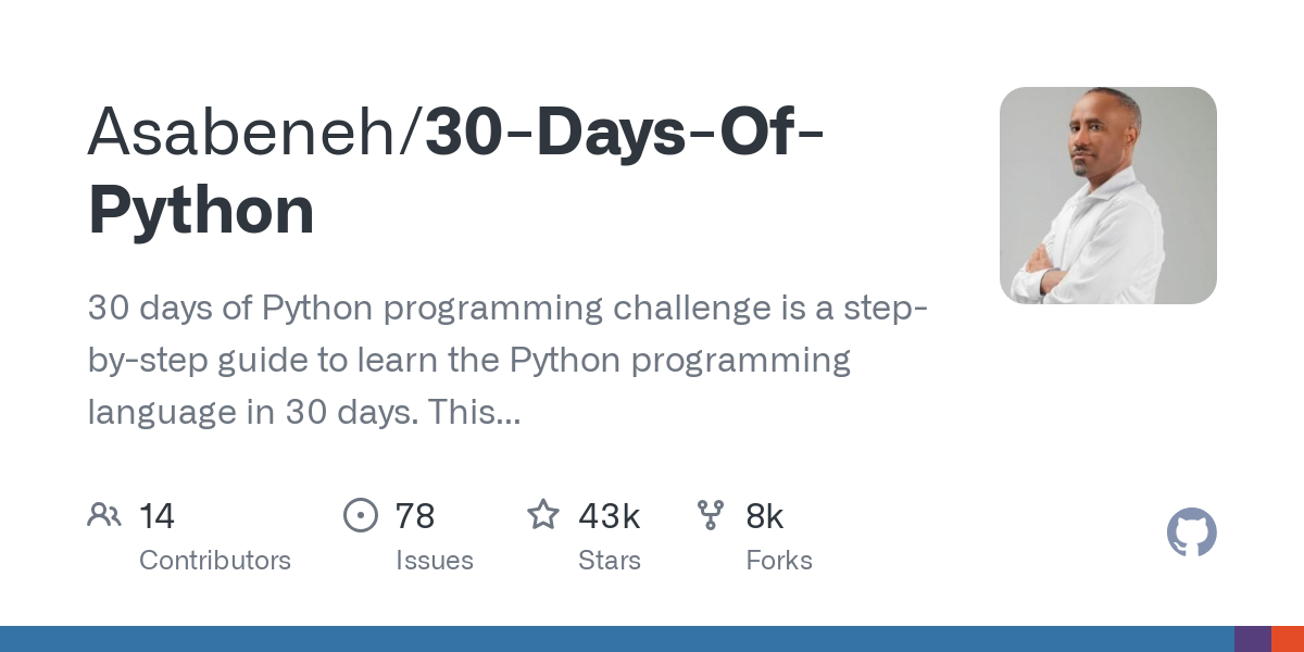 30 Days Of Python