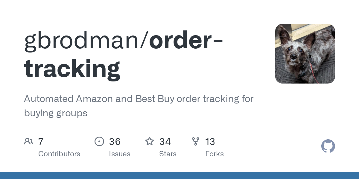 order tracking