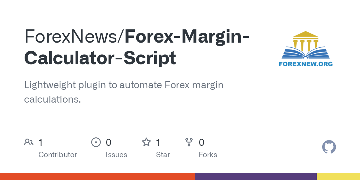 Forex Margin Calculator Script