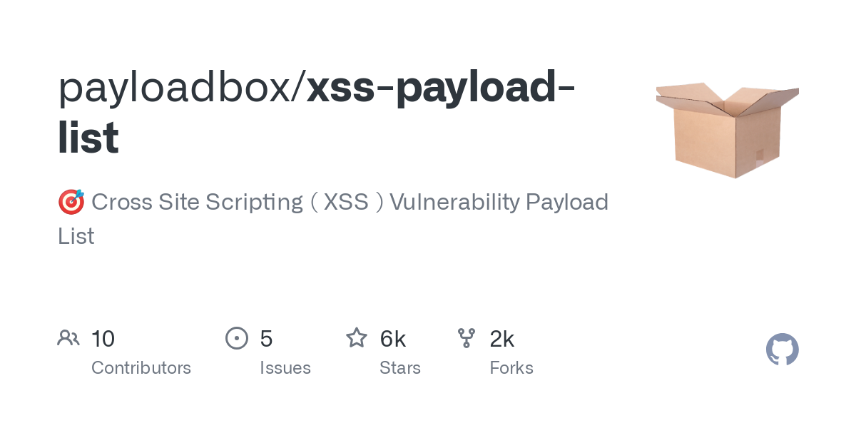 xss payload list