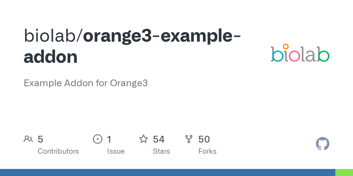 orange3 example addon