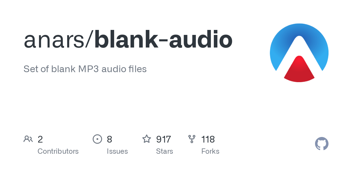 blank audio