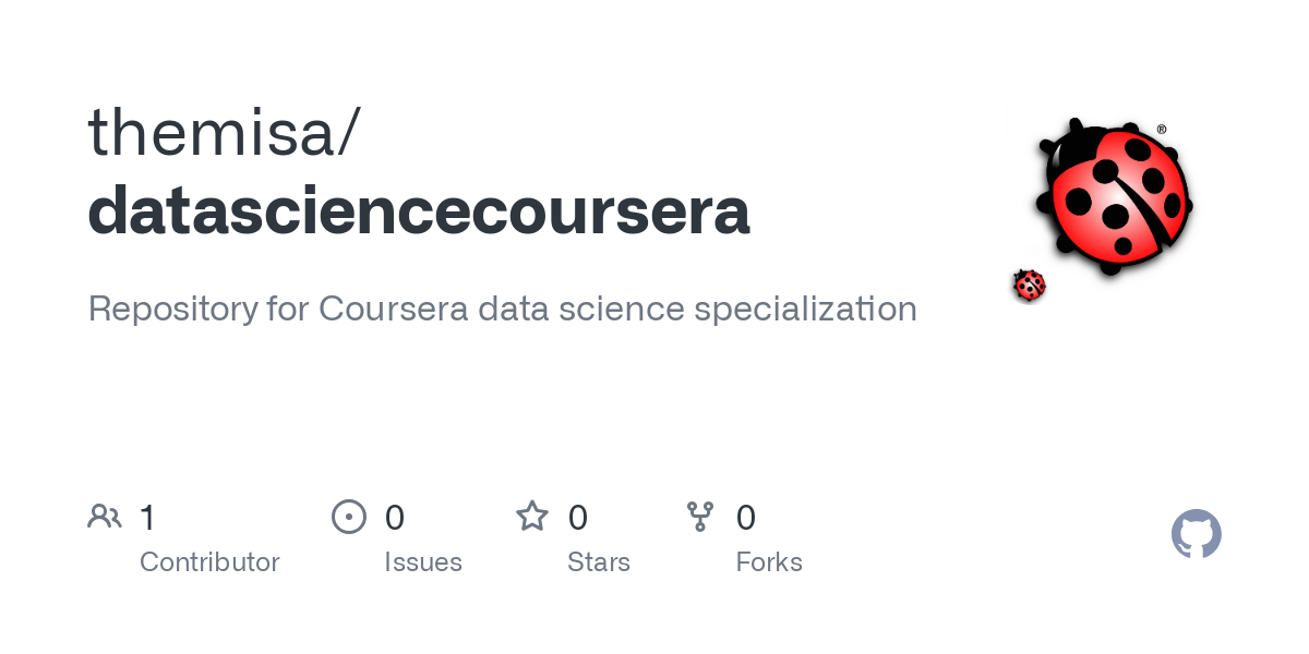 datasciencecoursera