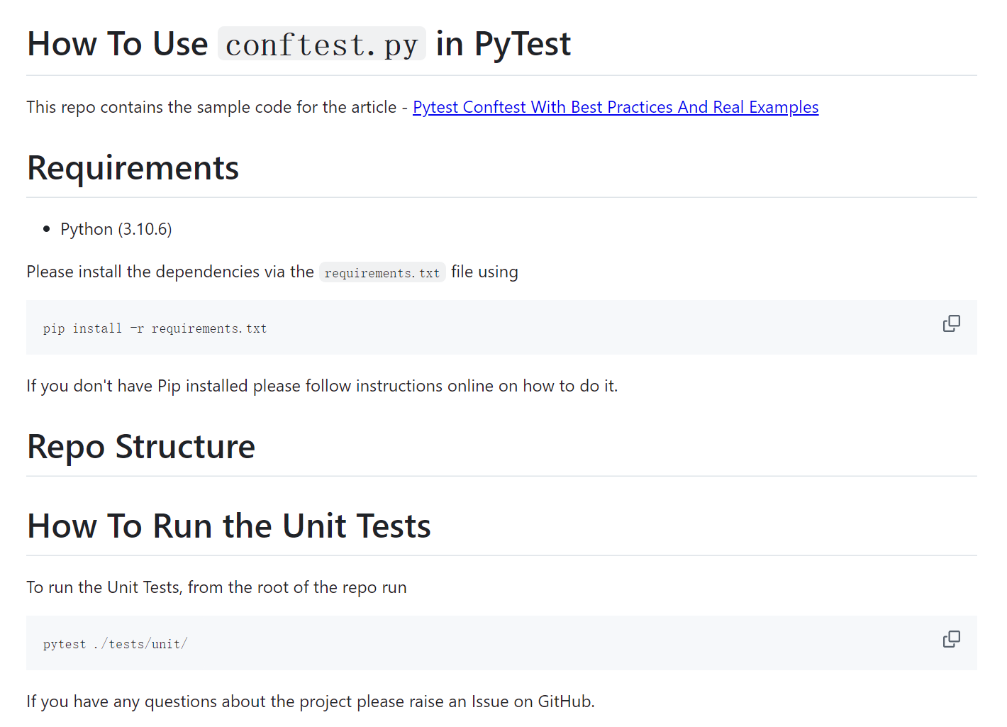 pytest conftest example