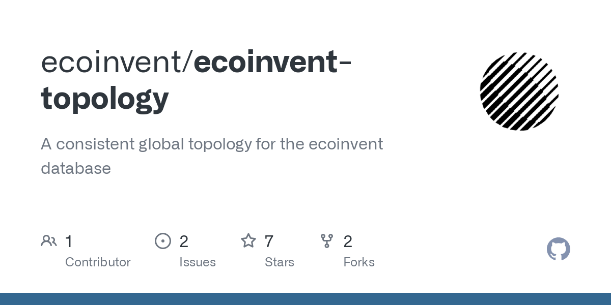 ecoinvent topology