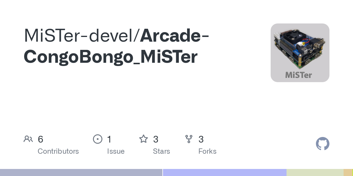 Arcade CongoBongo_MiSTer