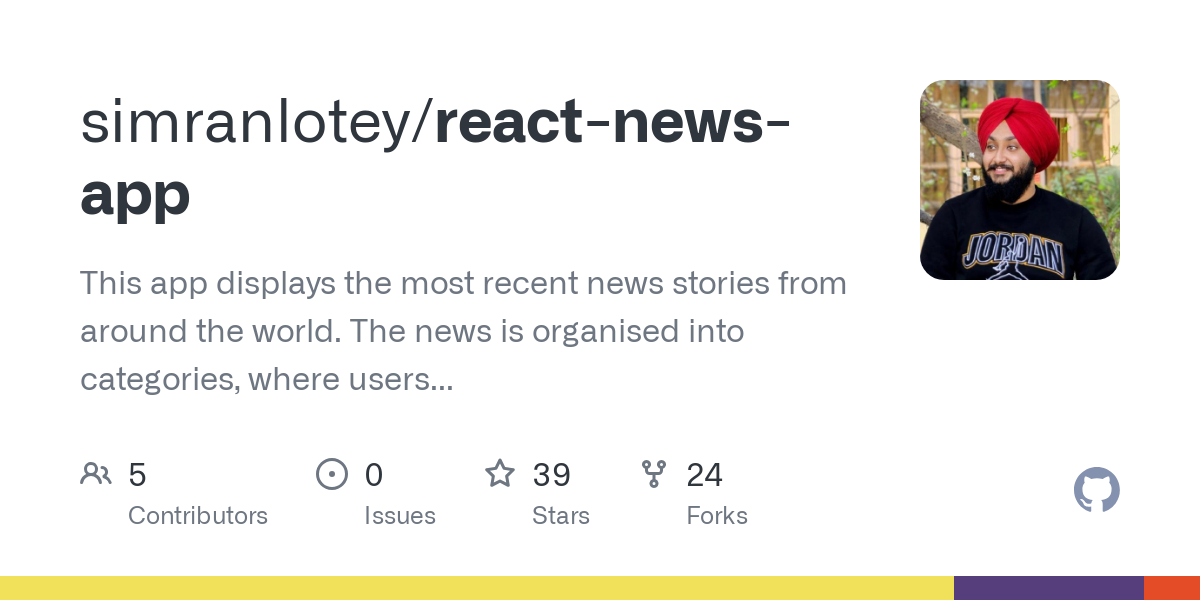 react news app