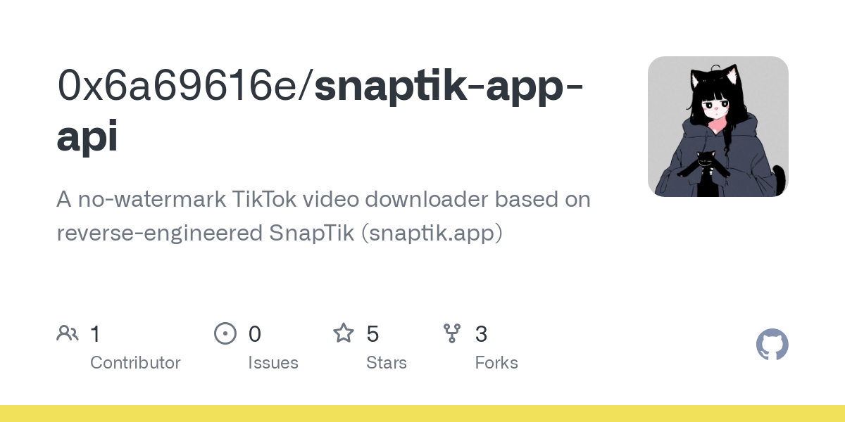 snaptik app api