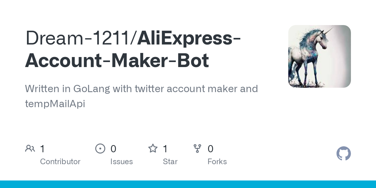 AliExpress Account Maker Bot