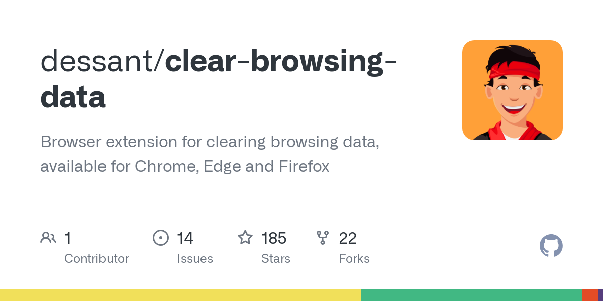 clear browsing data