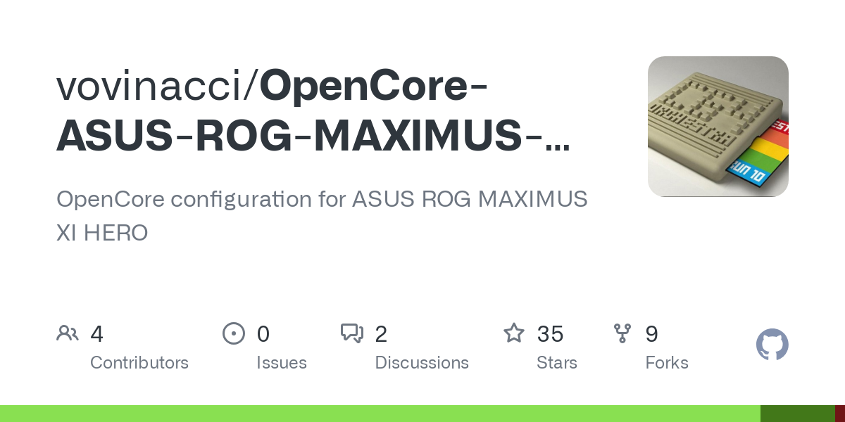 OpenCore ASUS ROG MAXIMUS XI HERO