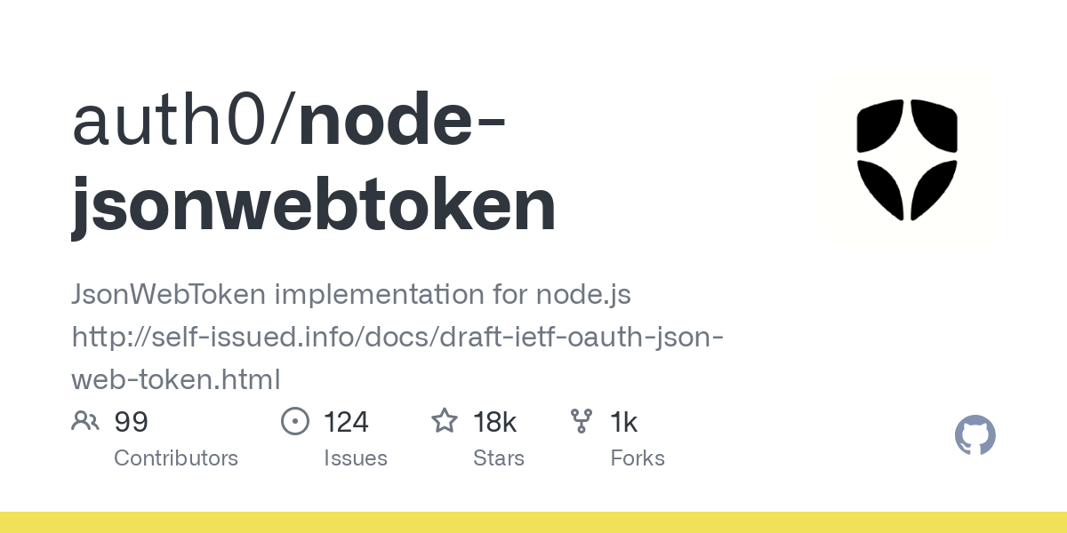 node jsonwebtoken