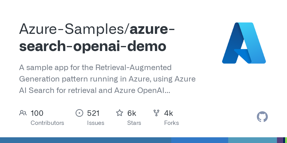 azure search openai demo