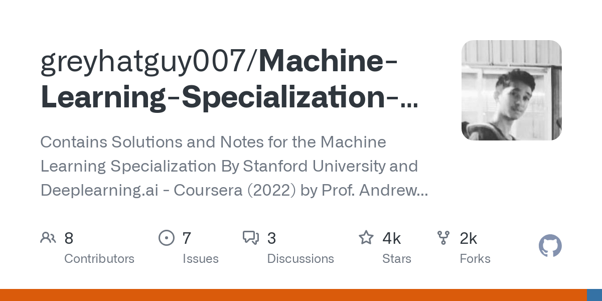 Machine Learning Specialization Coursera