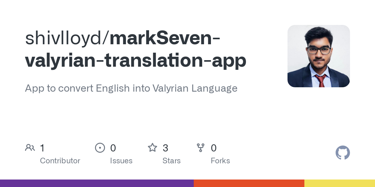 markSeven valyrian translation app