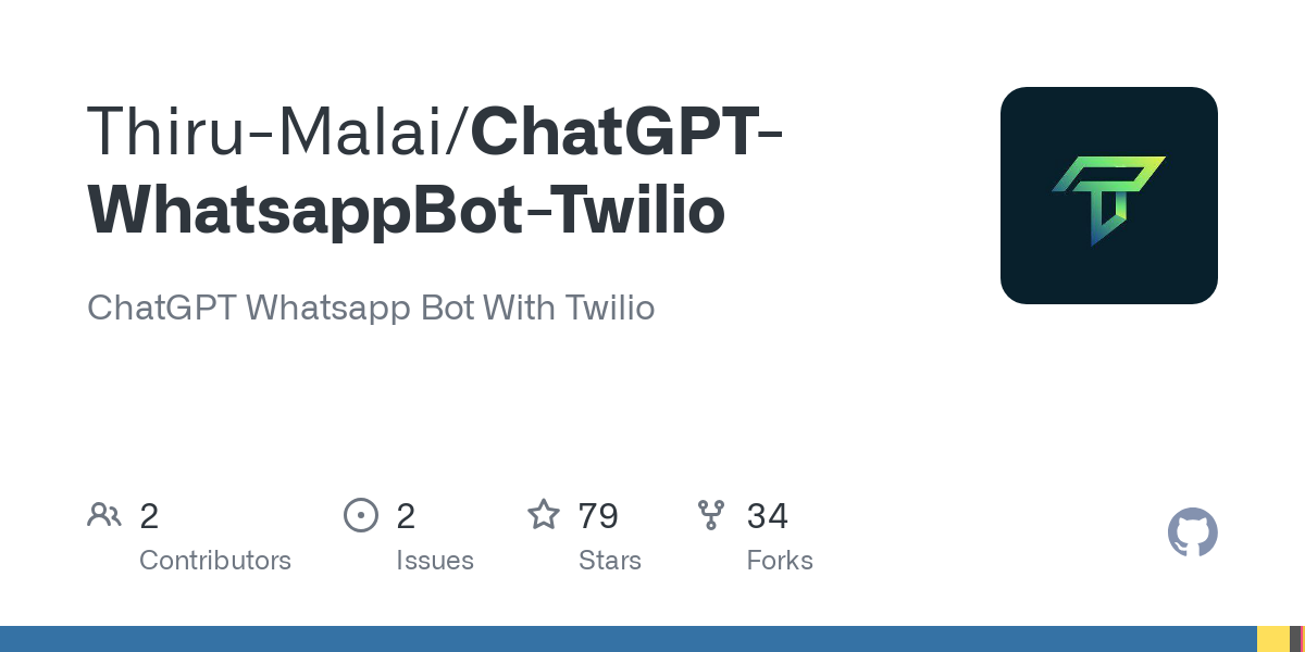 ChatGPT WhatsappBot Twilio